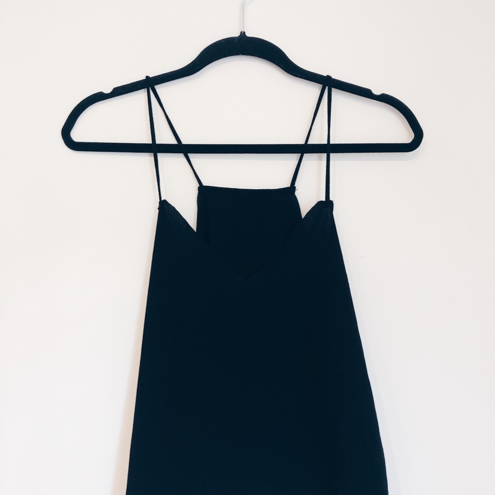 BRANDY MELVILLE Rihanna Tank in Black
